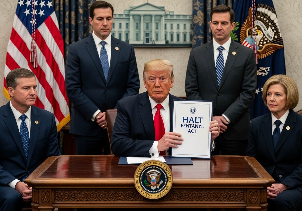 Trump’s Bold Move Crushes Fentanyl Crisis Once and For All