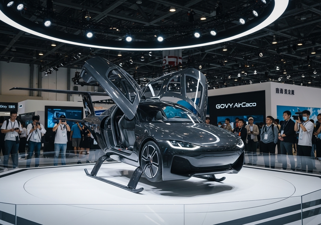 China Takes Flight: Sky Cars Leave America Grounded