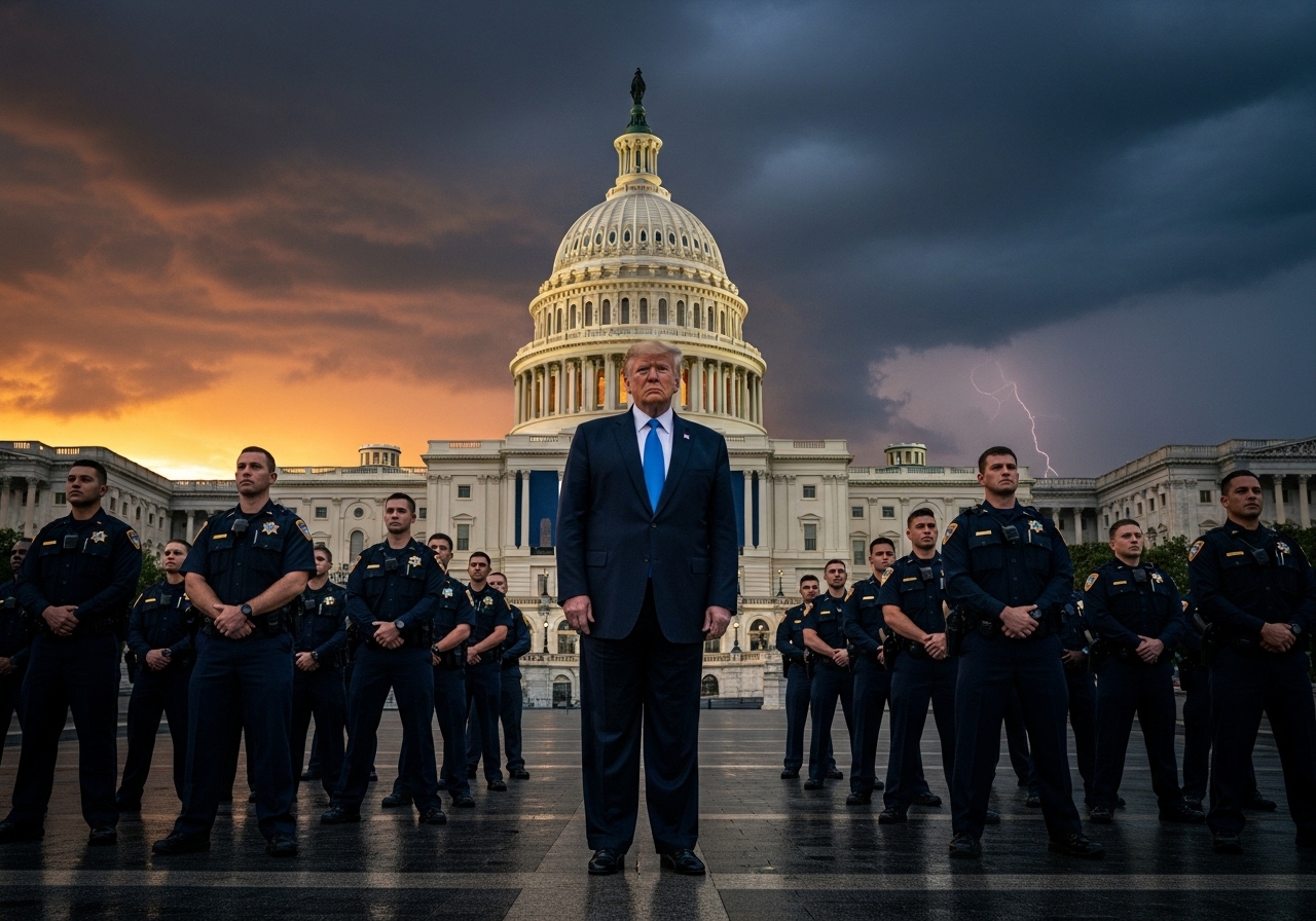 Trump Pushes to Save D.C. from Rising Crime