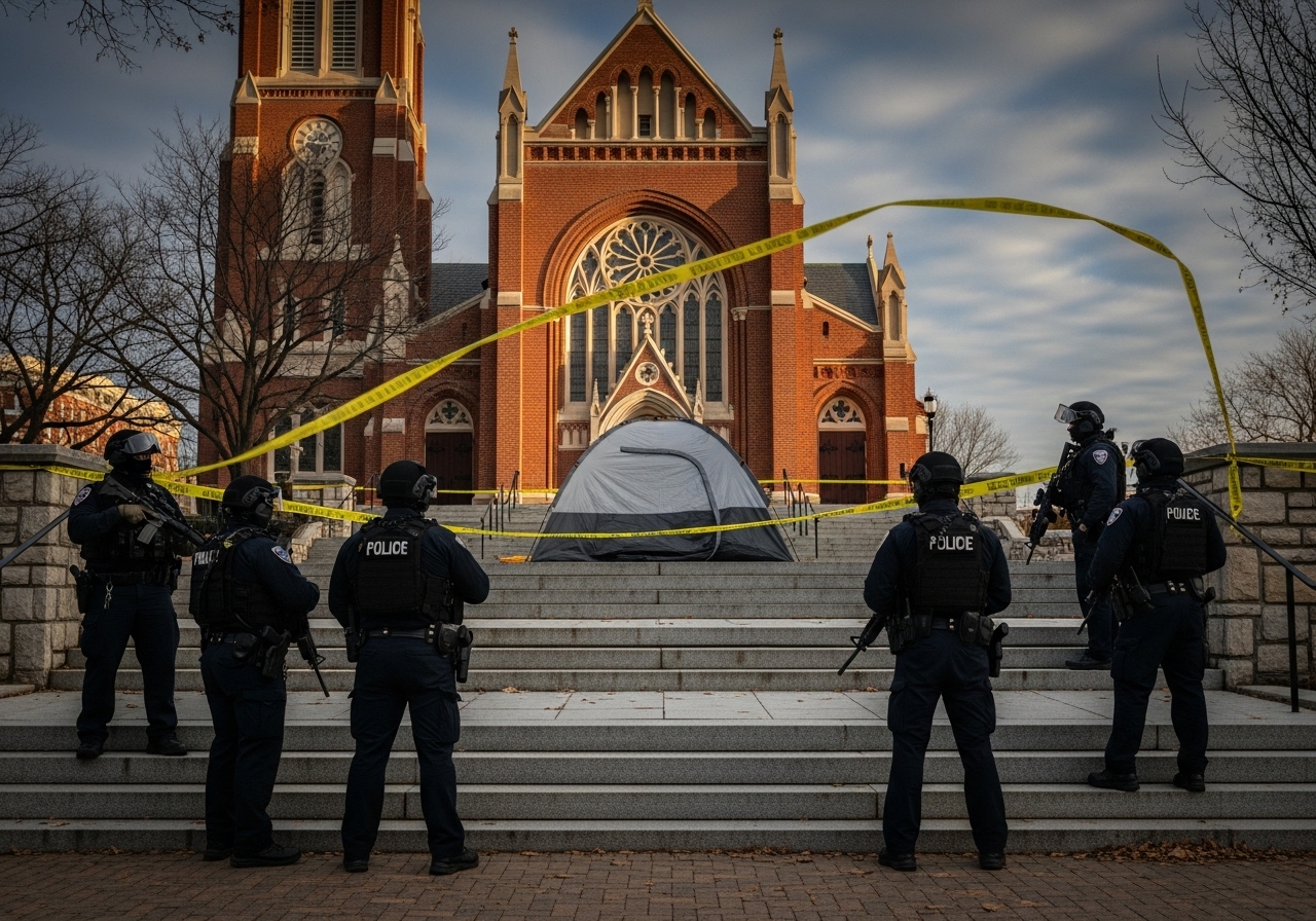 Explosive Plot Foiled: Suspect Targeted Supreme Court Event