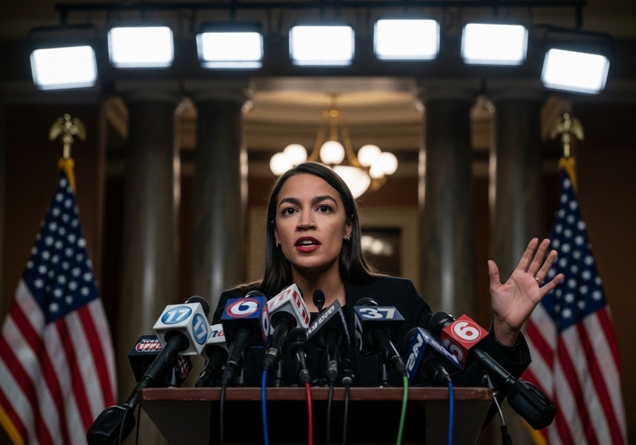 Ocasio-Cortez’s Shocking Accusation Sparks Political Firestorm
