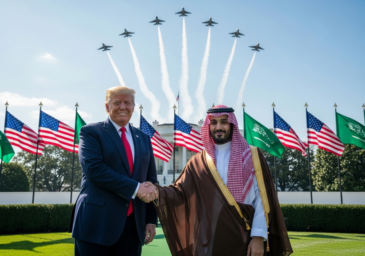 Trump’s Bold Alliance: America and Saudi Arabia Unite