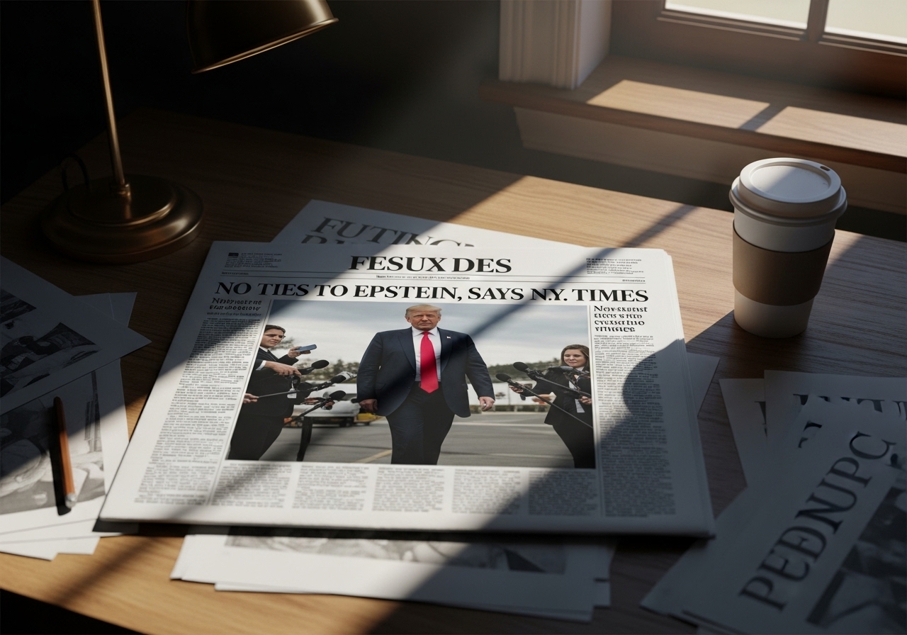 NYT Admits: No Trump-Epstein Link Found