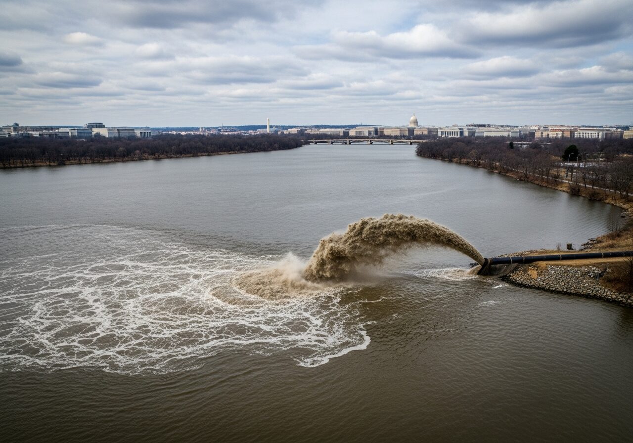 Trump Saves Potomac: Steps In Amid Sewage Crisis!