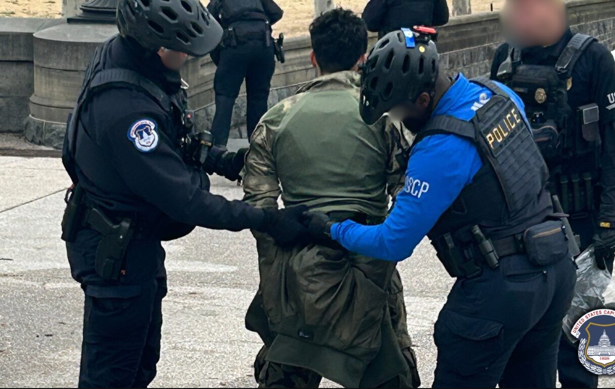 Armed Teen Storms Capitol Building as Police Rush to Avert Mass Shooting