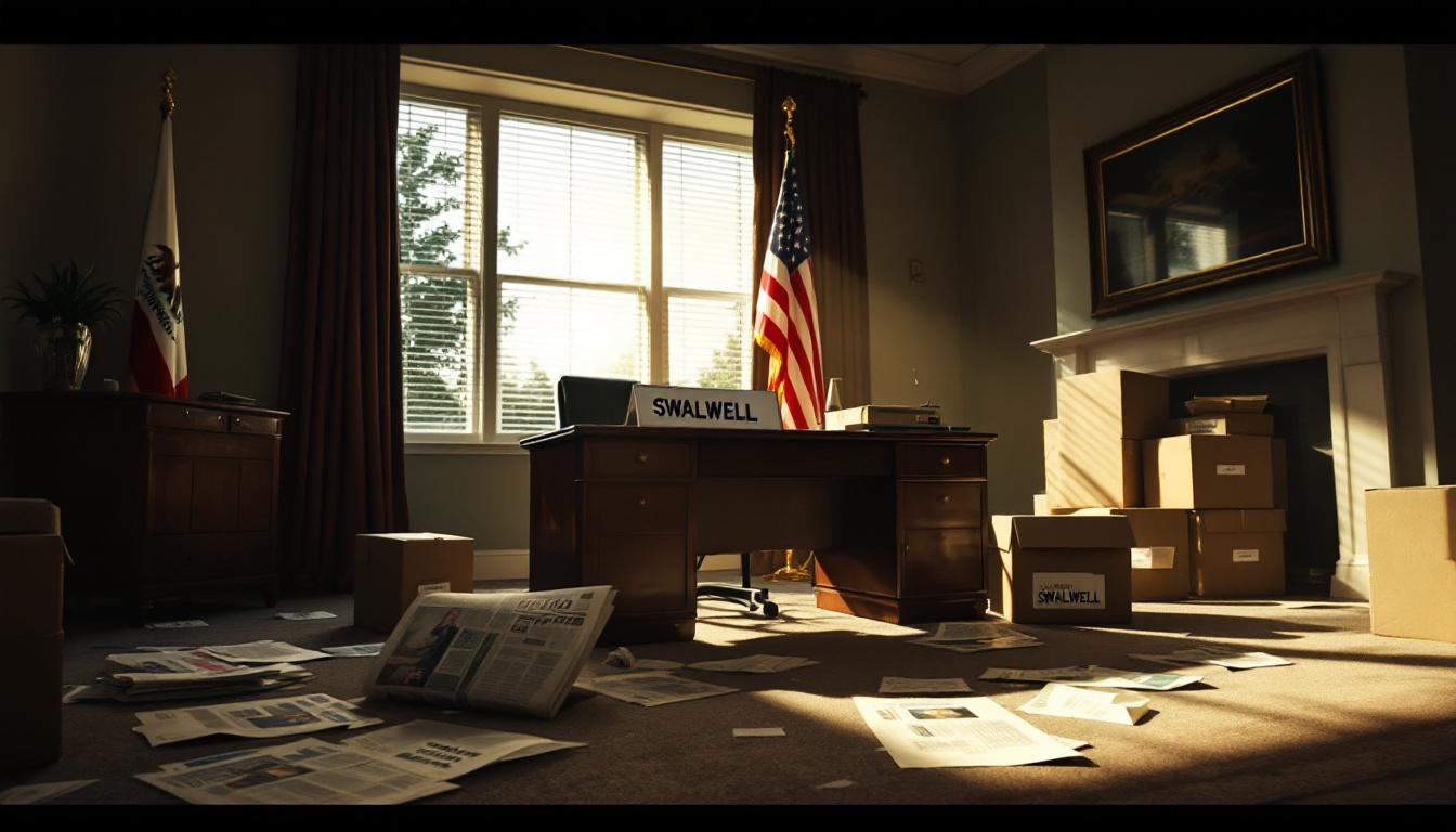 Swalwell Is Gone, California Democrats Are in a Full-Blown Knife Fight, and the Fang Fang Guy Finally Exits the Chessboard o