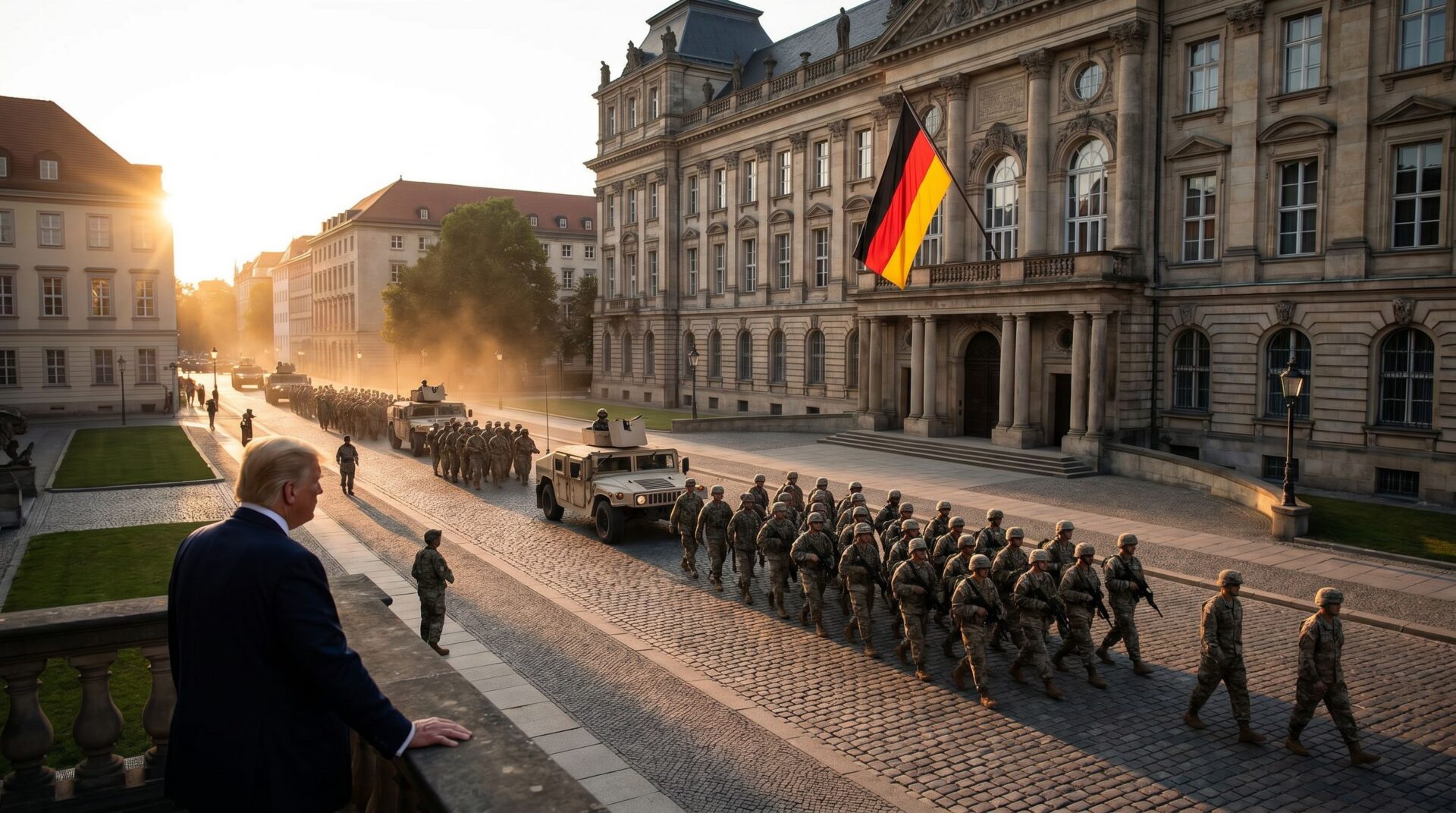 Trump Just Told Europe to Defend Itself — And Germany’s Chancellor Is Already Crying Into His Strudel